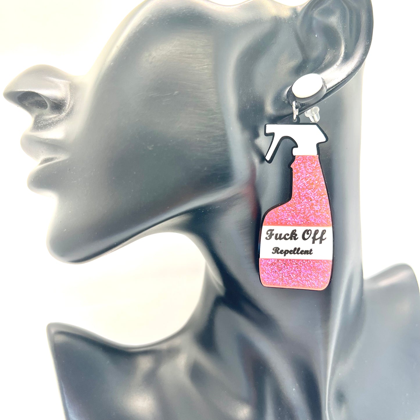 “F* Off” Spray Earrings