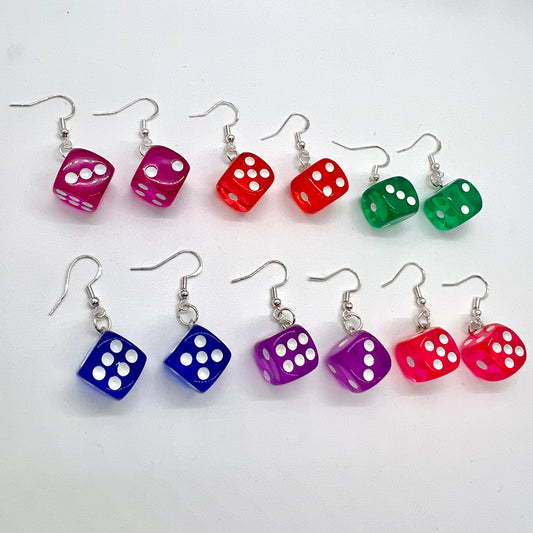 Dice Earrings