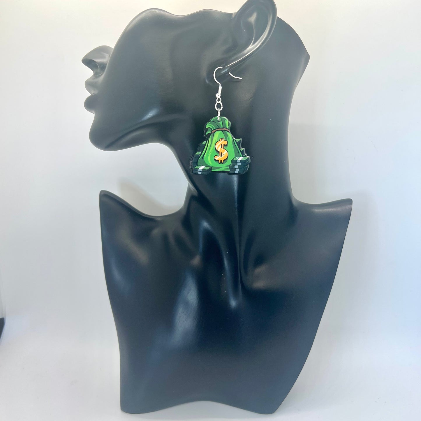 Money Bags Earrings