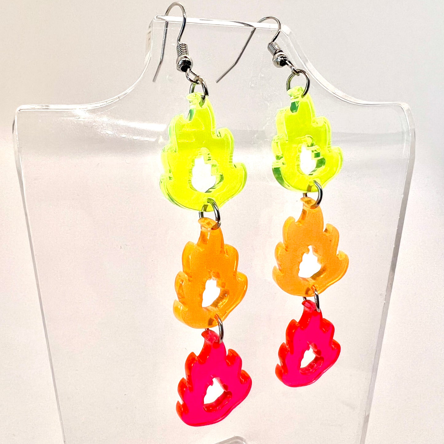 Fire Chain Earrings