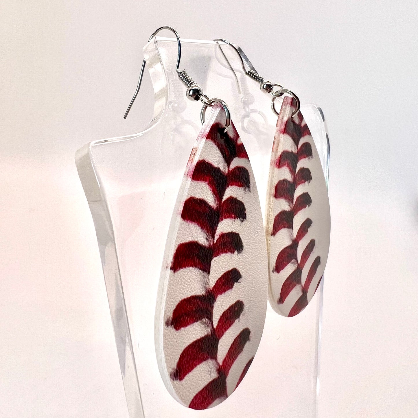 Baseball Earrings