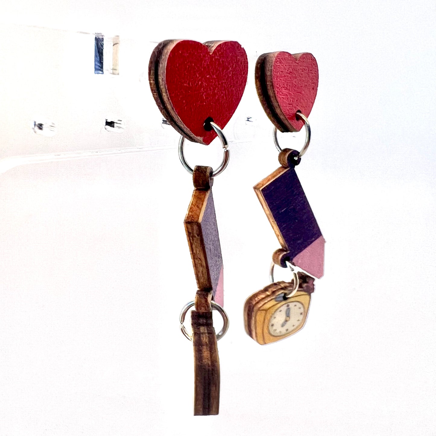 School Test Earrings