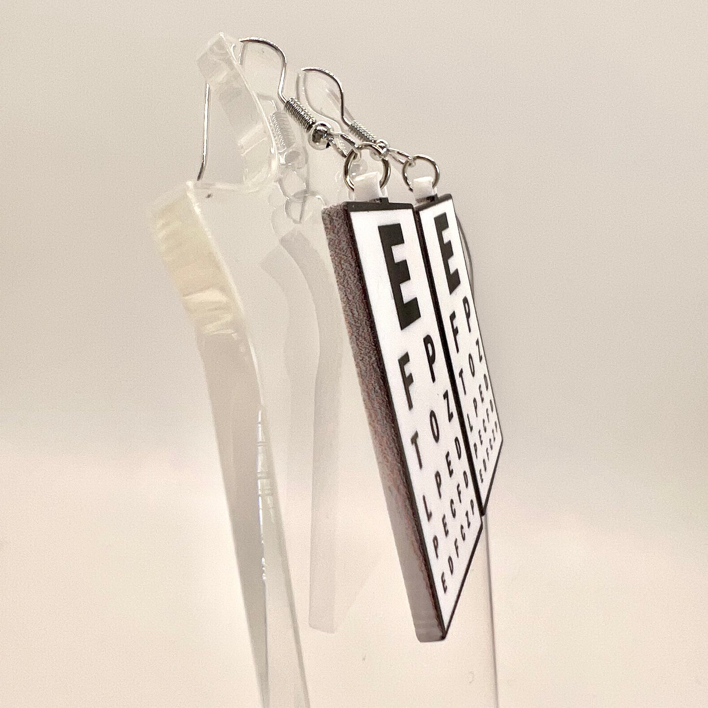 Eye Chart Earrings
