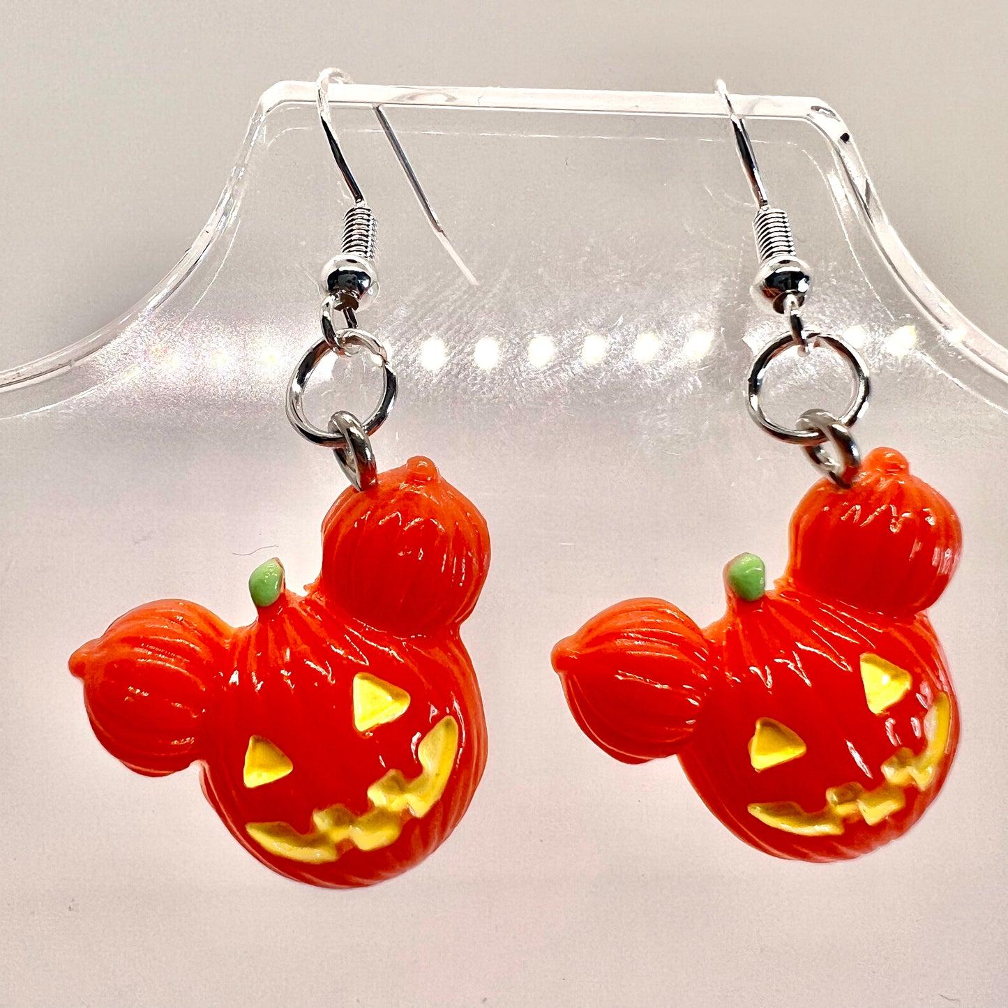Mickey Pumpkin Earrings