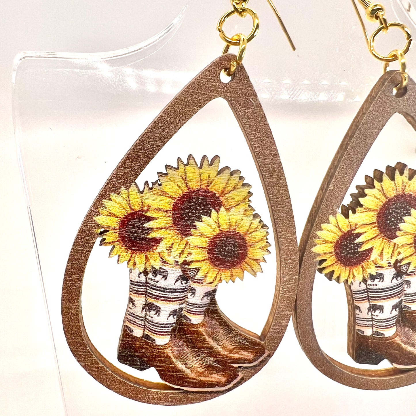 Cowgirl Boot Earrings