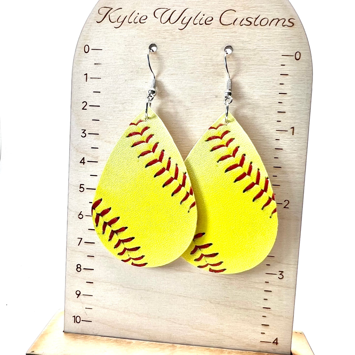 Softball Earrings