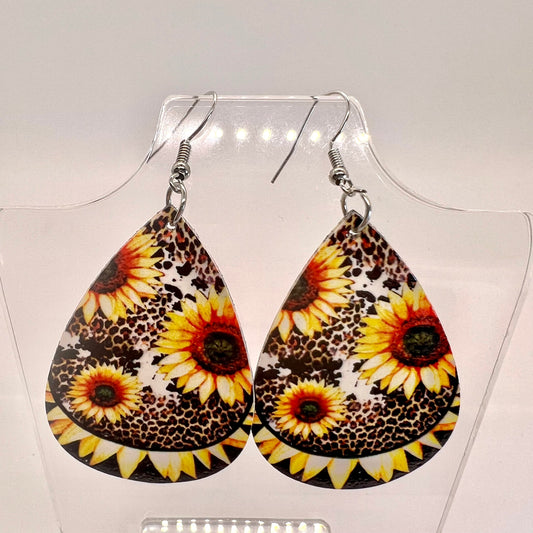 Sunflower Earrings