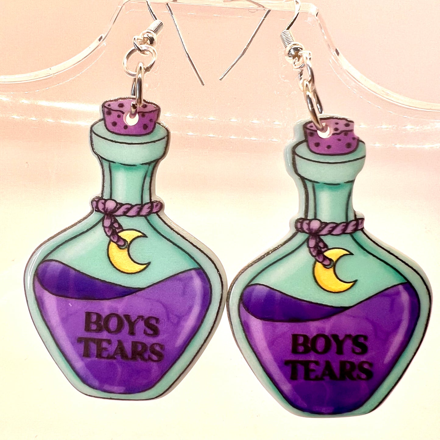 Boy Tears Earrings