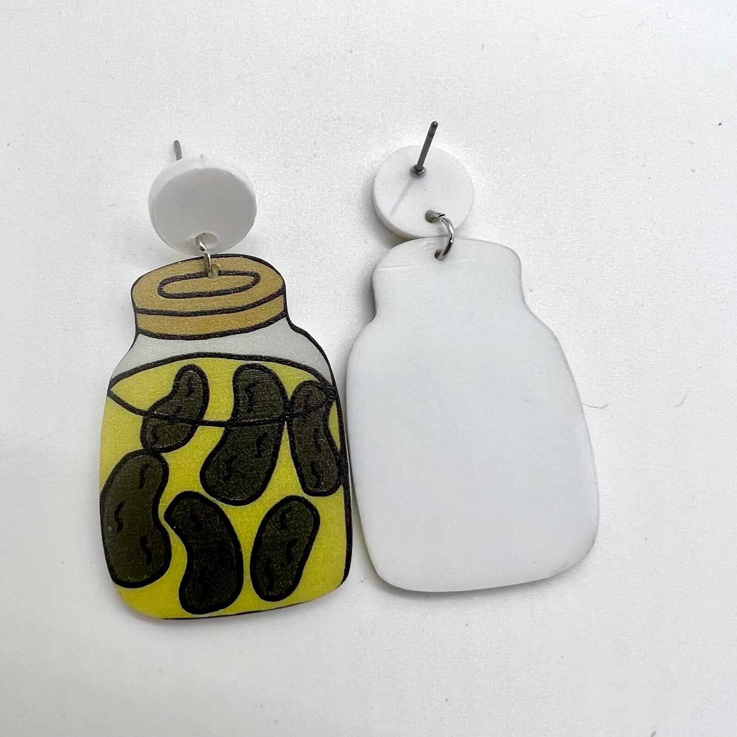 Pickle Jar Earrings