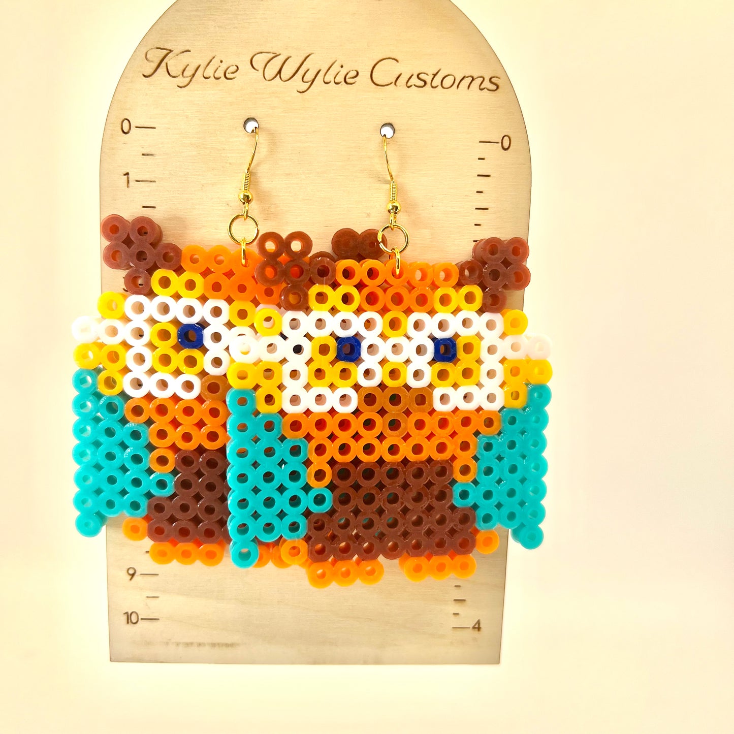 Large Owl Earrings