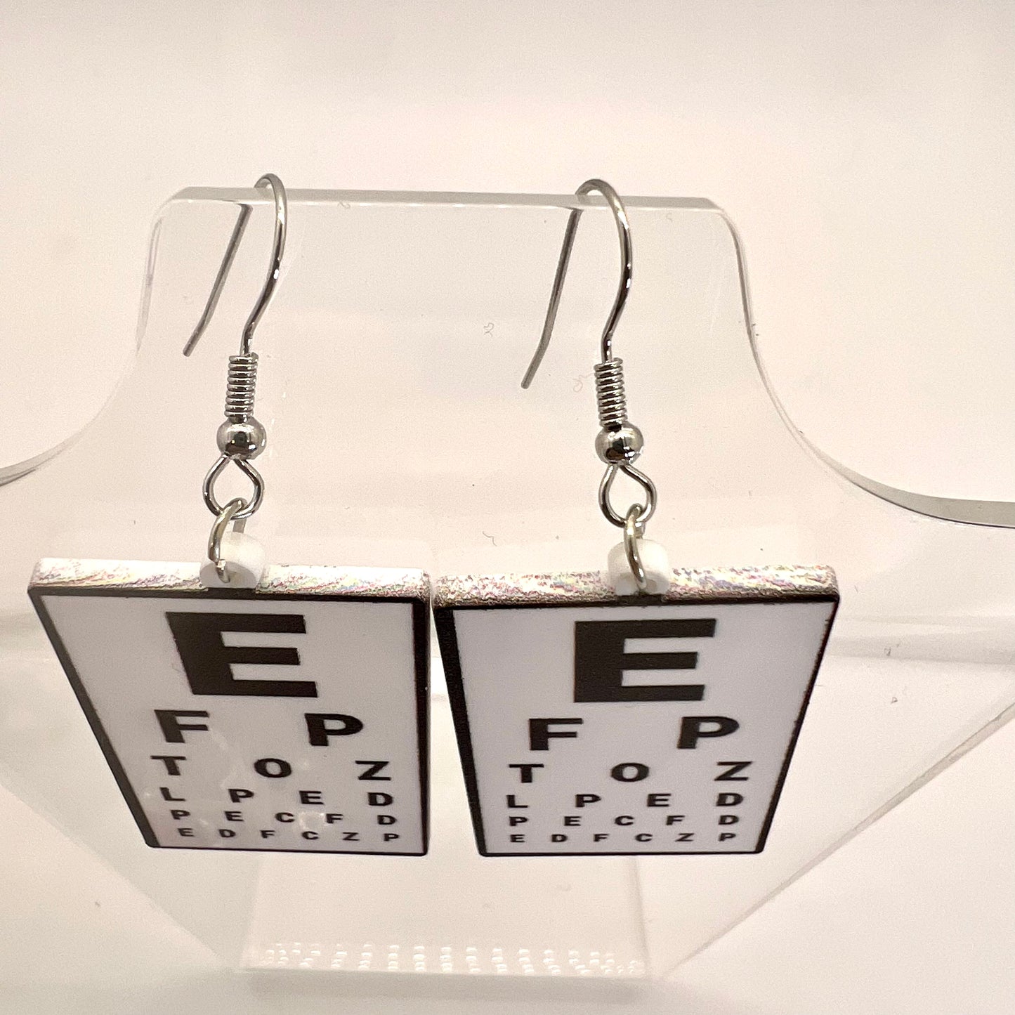 Eye Chart Earrings