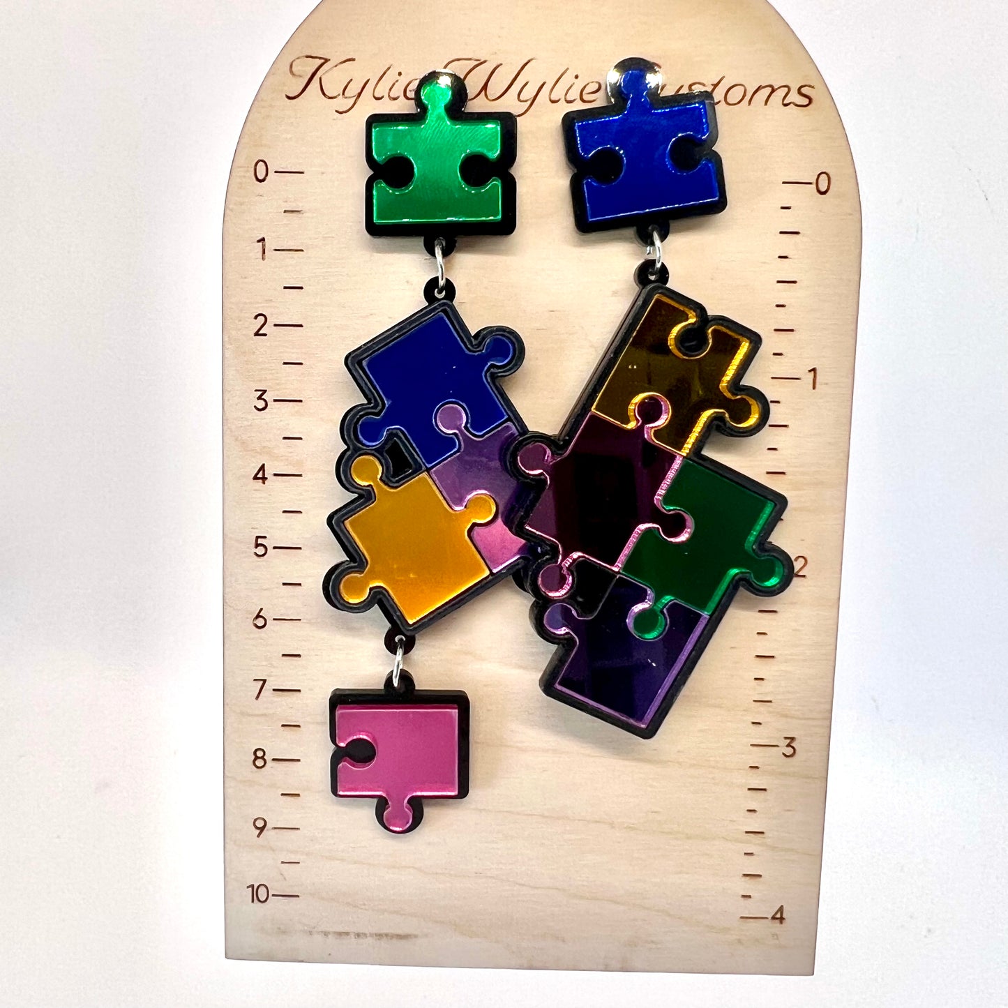 Autism Puzzle Earrings