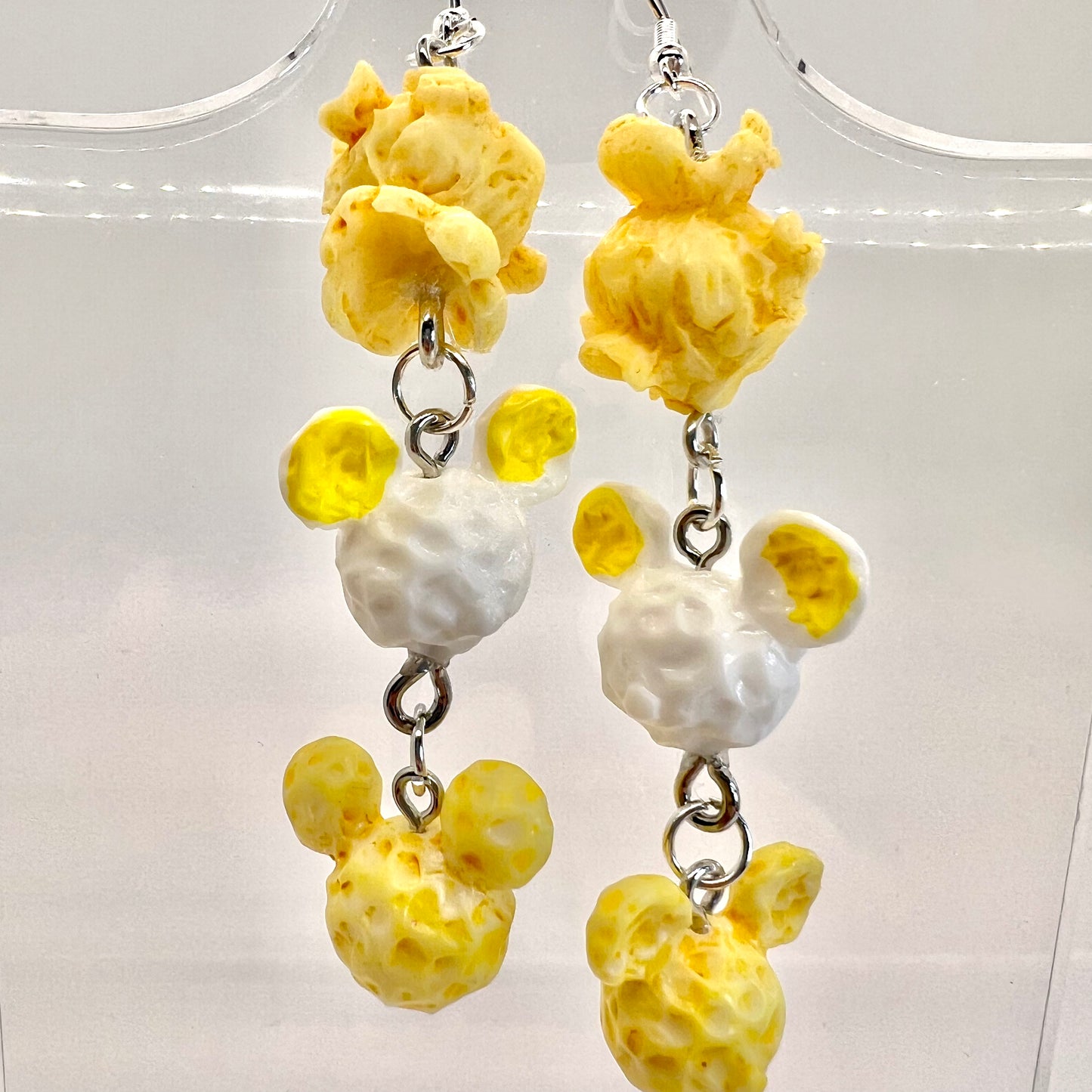 Mickey Popcorn Chain Earrings