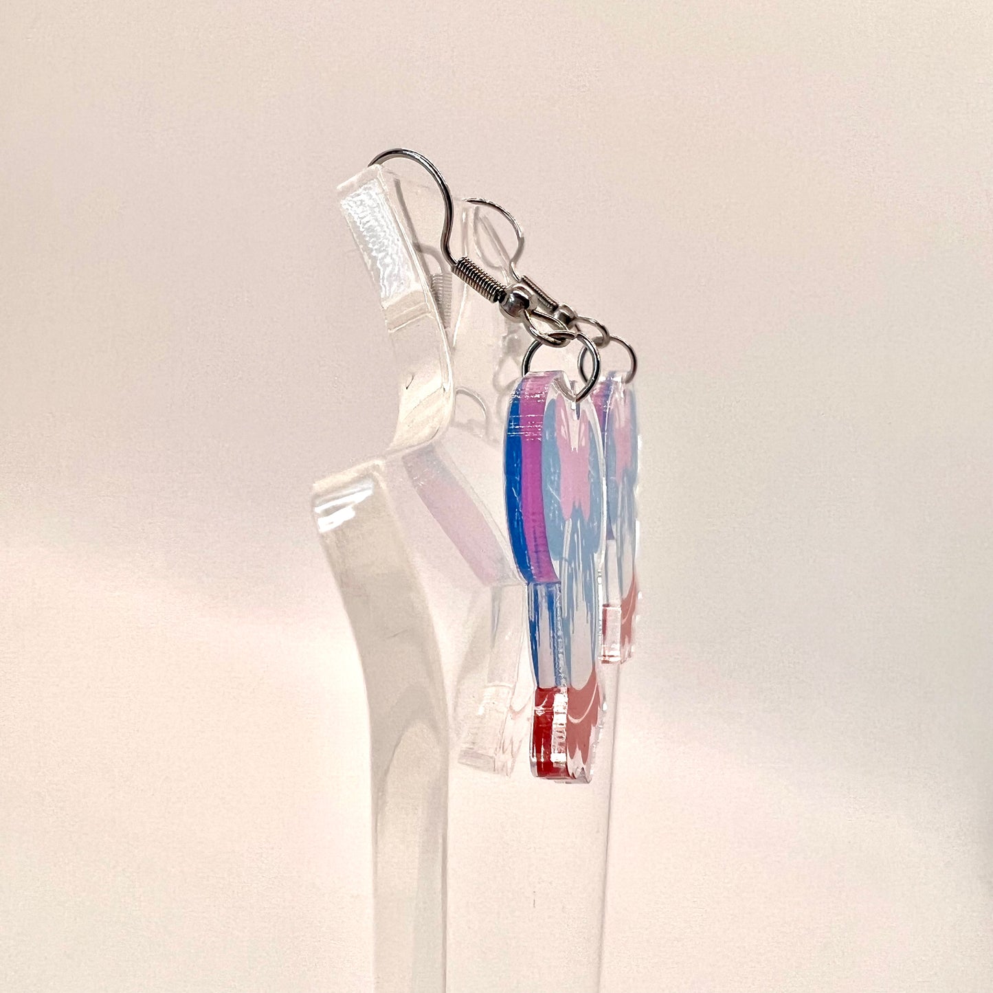Castle Snow Globe Earrings