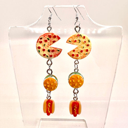 Fast Food Chain Earrings