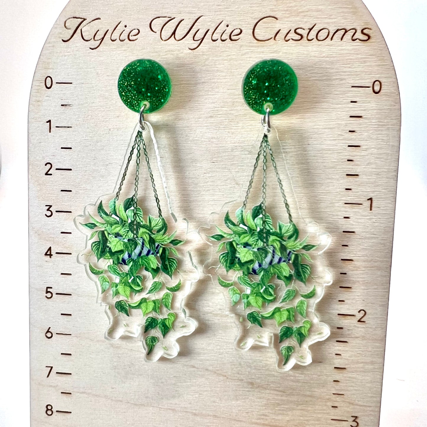 Hanging Plant Earrings