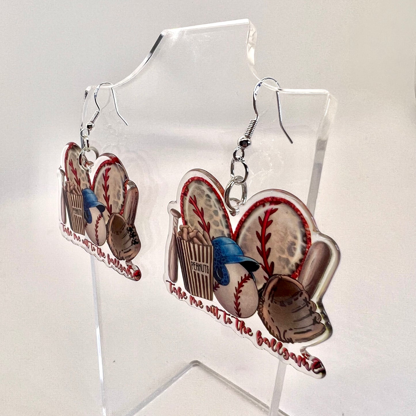 Baseball Earrings
