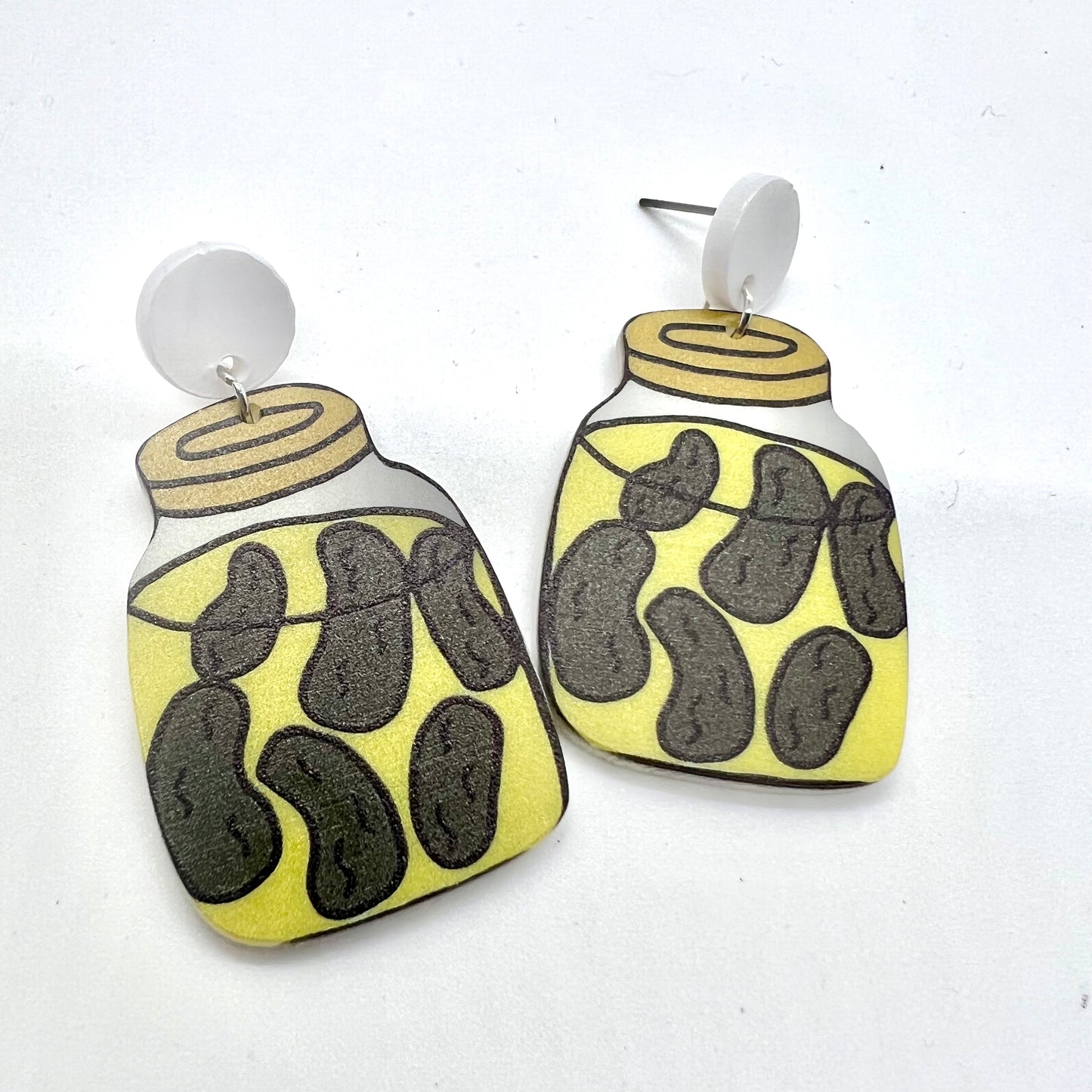 Pickle Jar Earrings