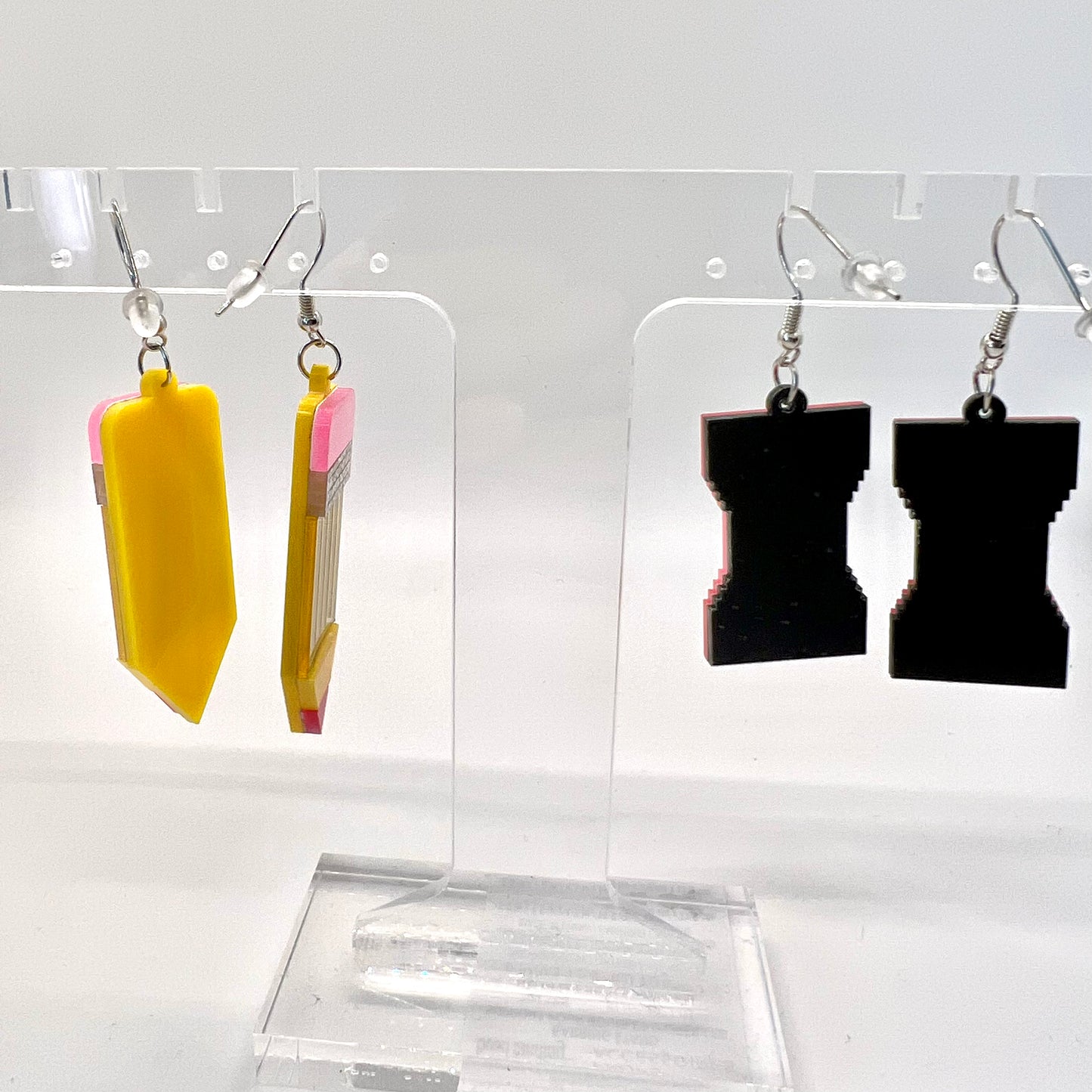 Pencil & Sharpener Earrings