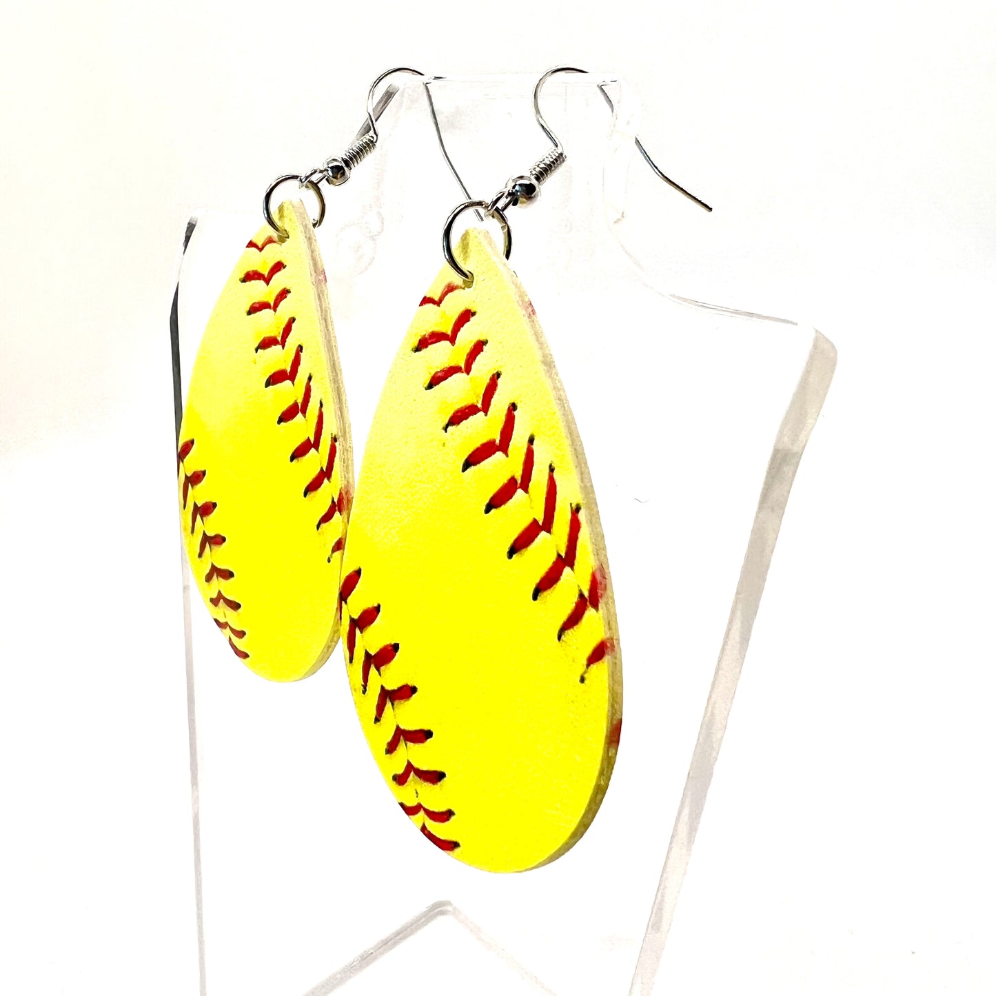 Softball Earrings