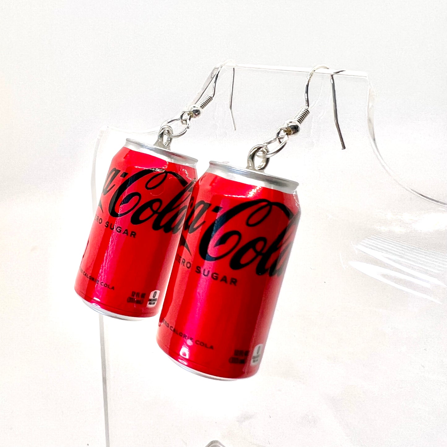 Coca Cola Can Earrings