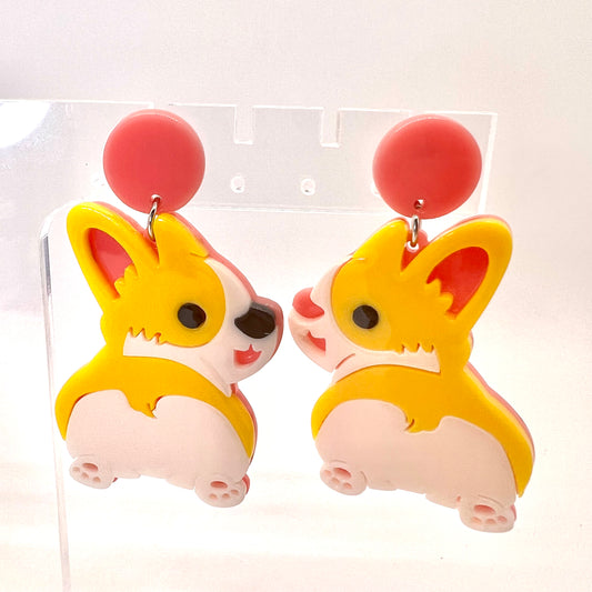 Corgi Butt Earrings