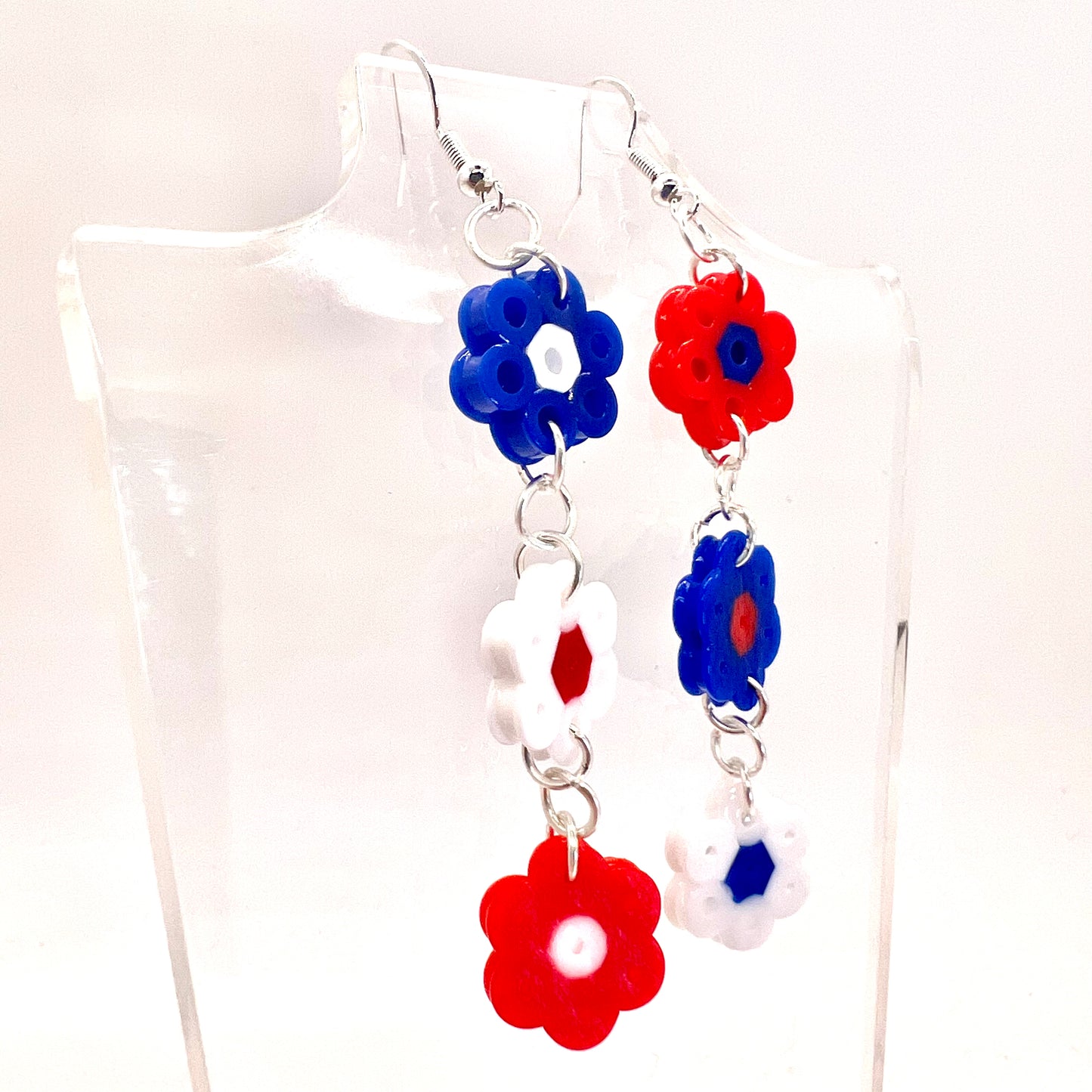 USA Flower Earrings