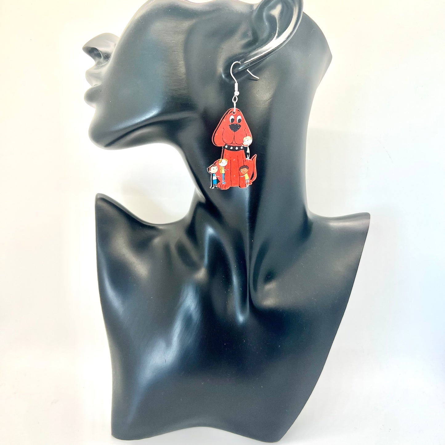 Clifford Dog Earrings