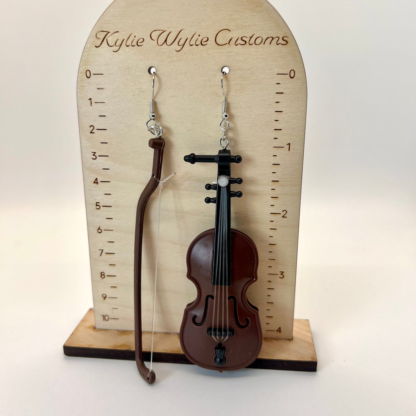 Violin Earrings