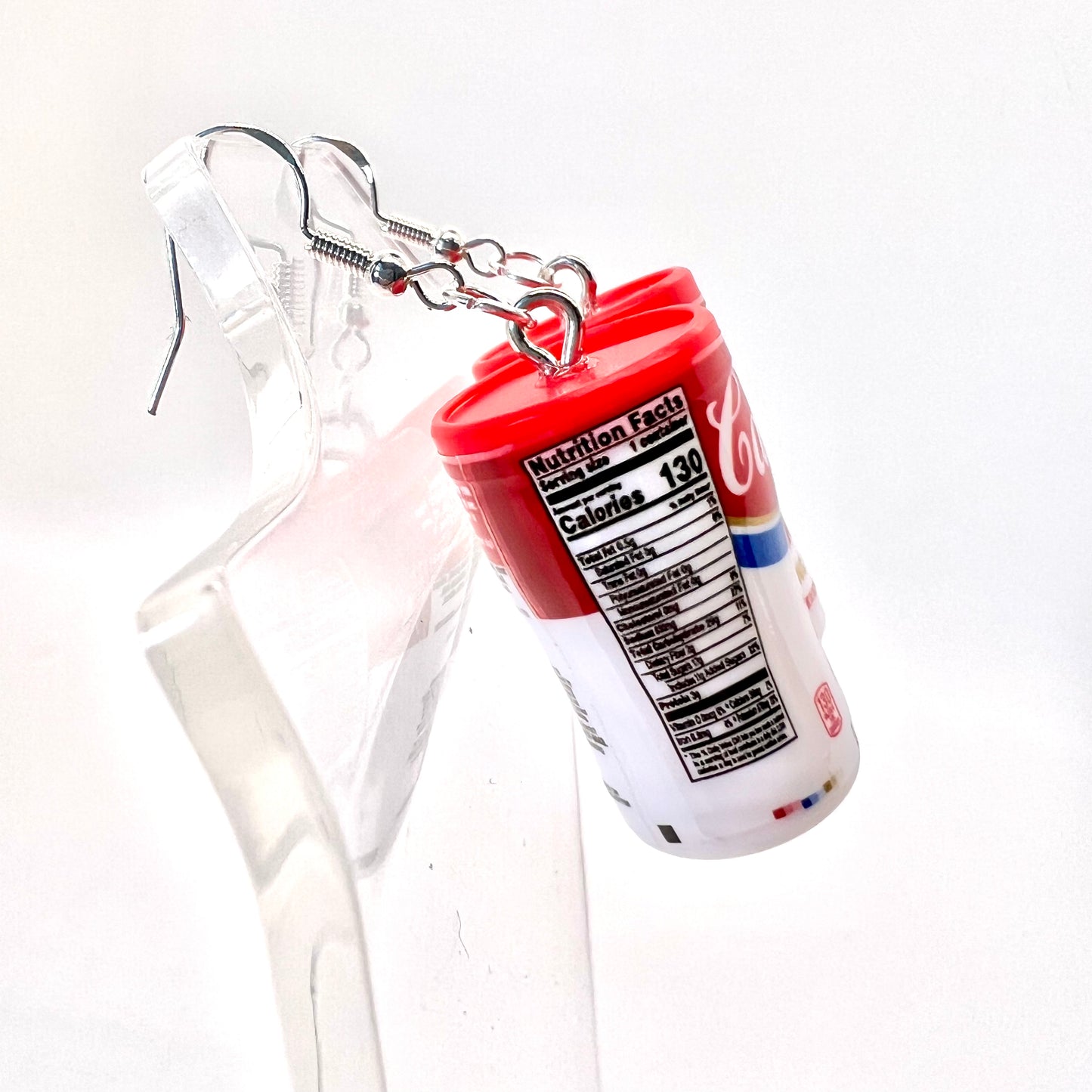 Campbells Tomato Soup Earrings