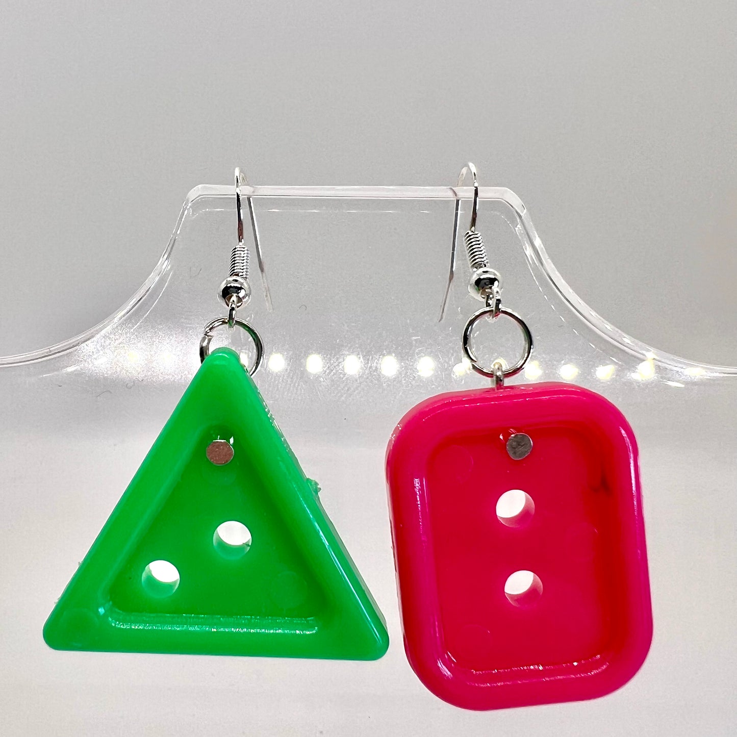 Button Earrings