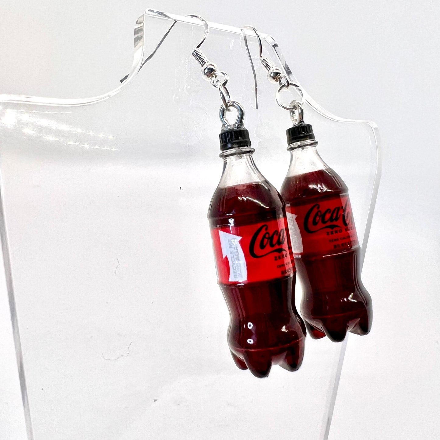 Coca Cola Bottle Earrings
