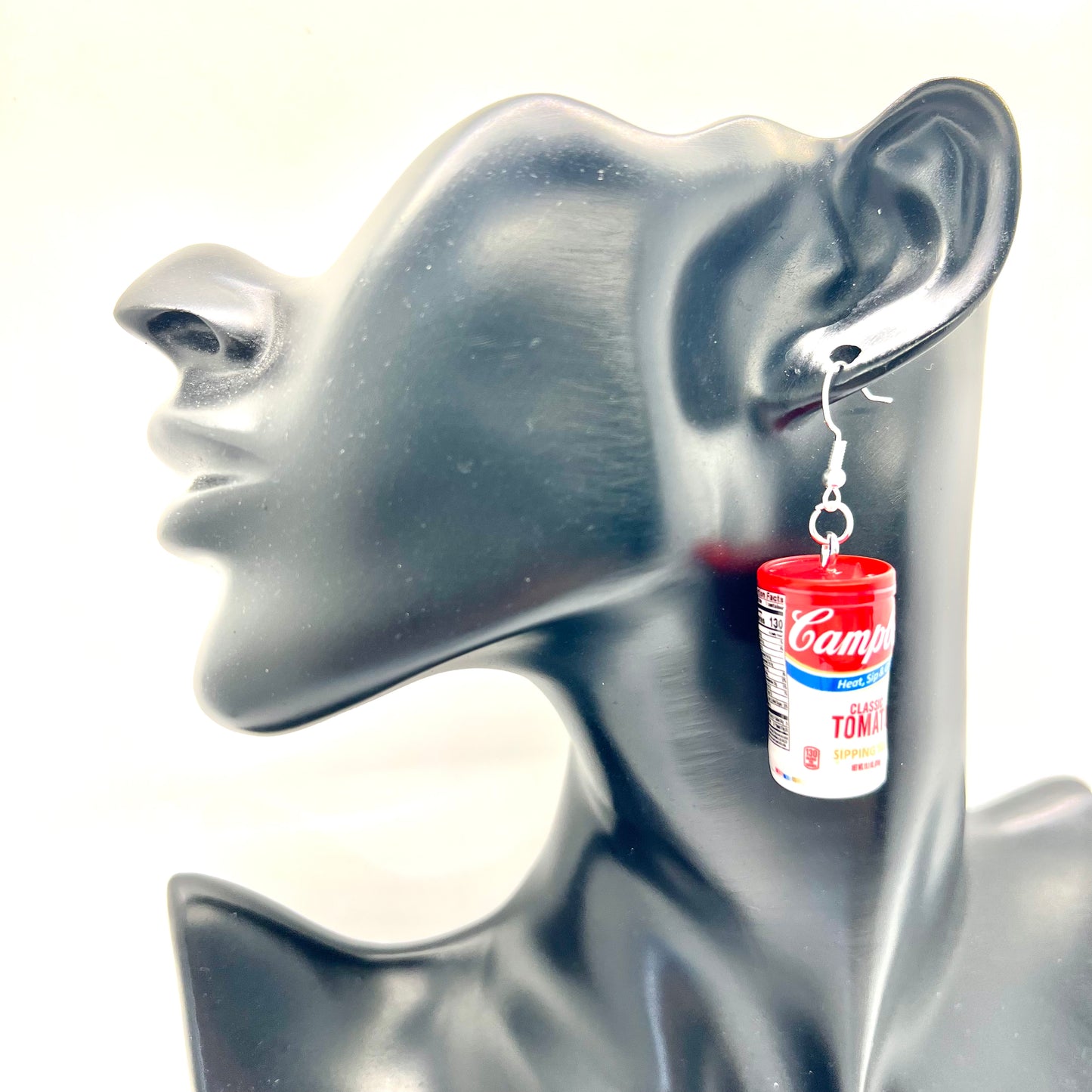 Campbells Tomato Soup Earrings