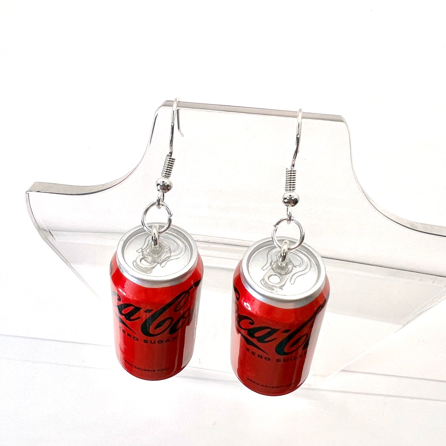 Coca Cola Can Earrings