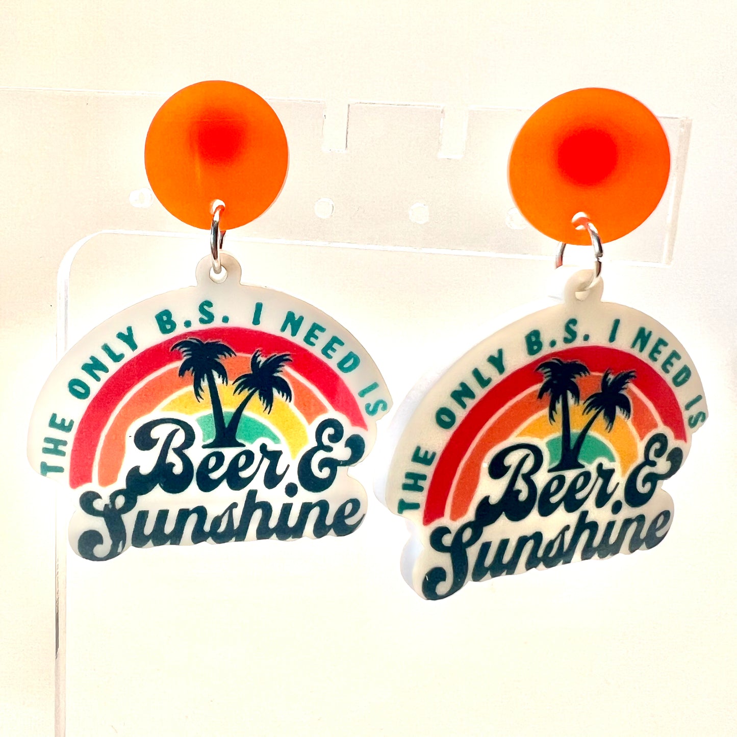 Beer & Sunshine Earrings