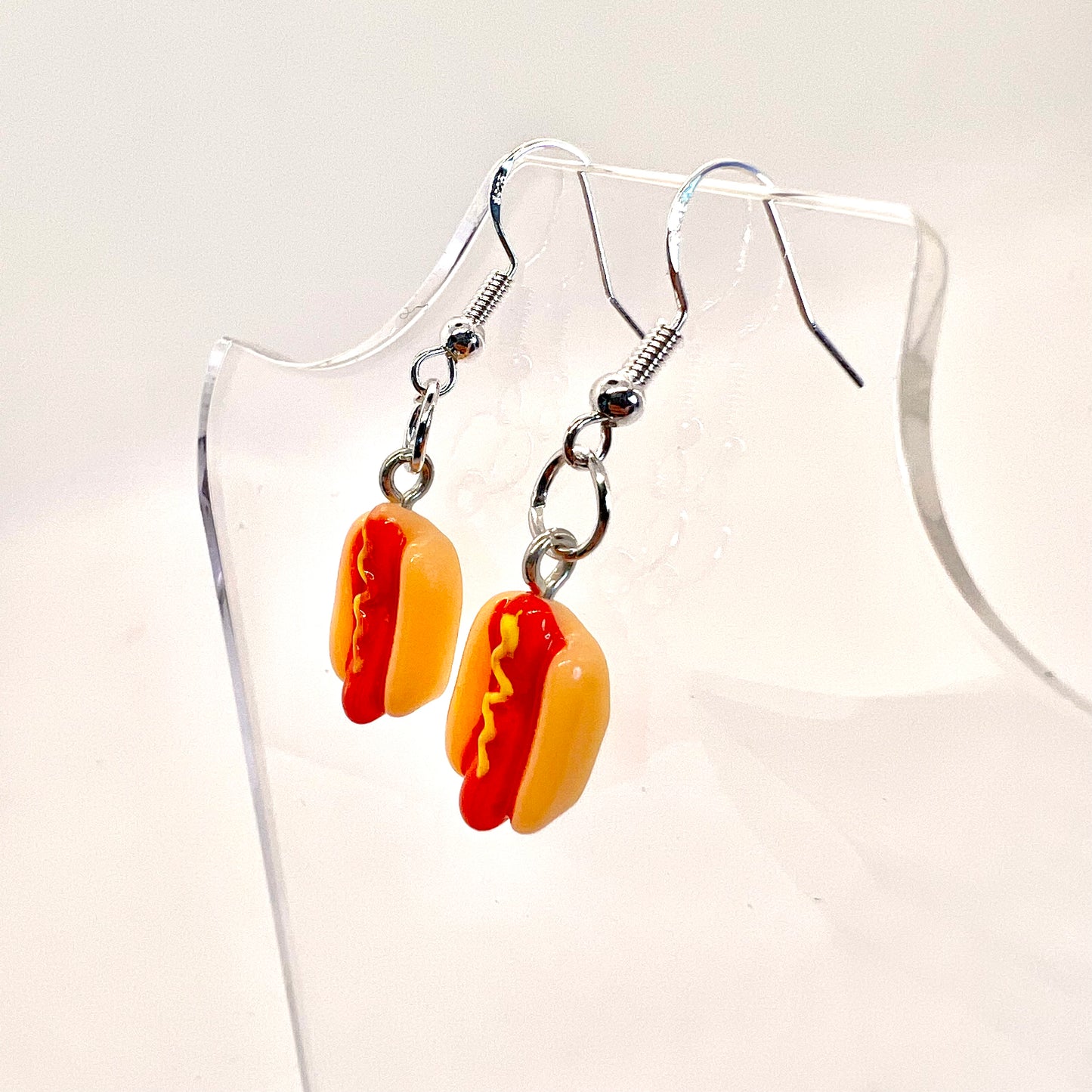 Hot Dog Earrings
