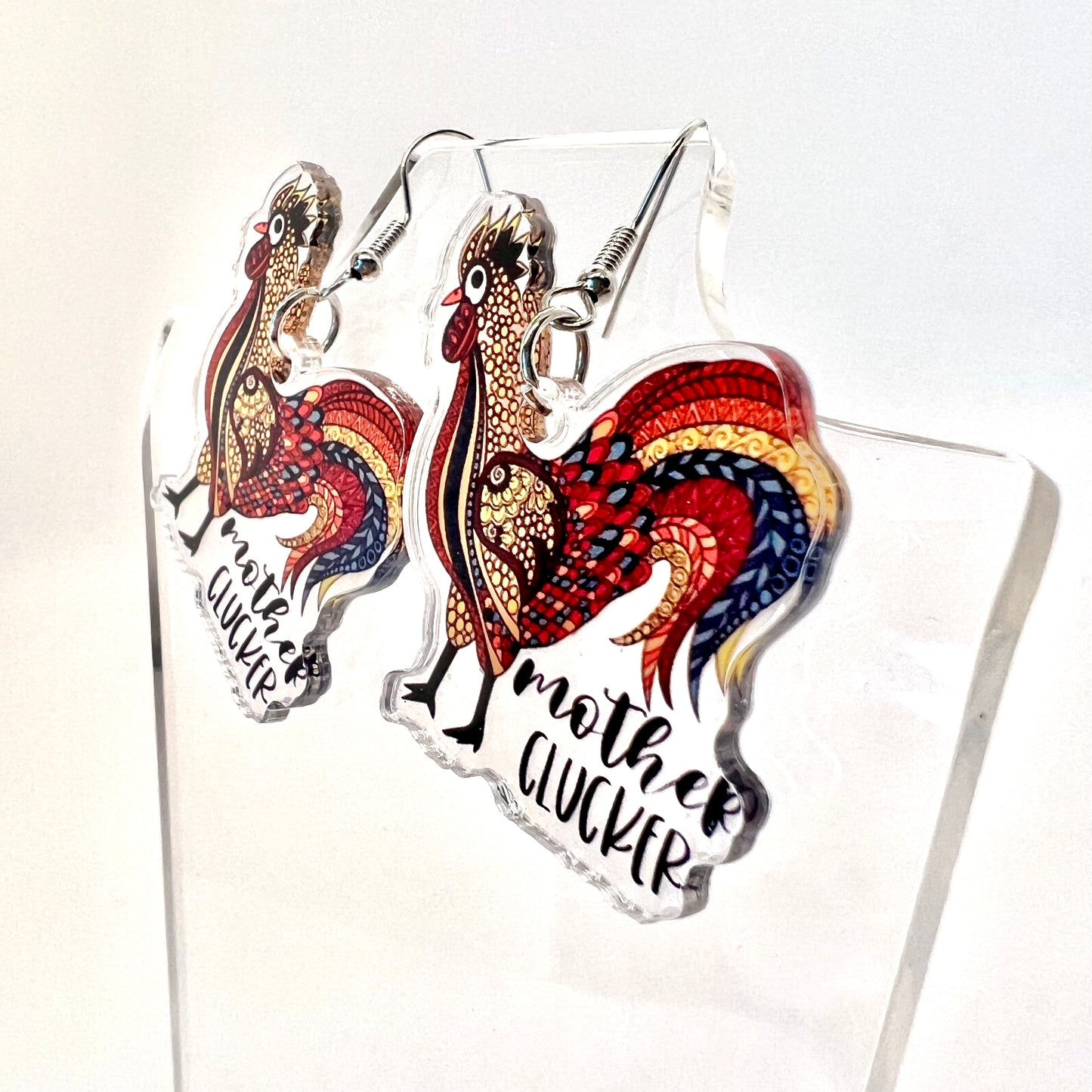 Mother Clucker Earrings