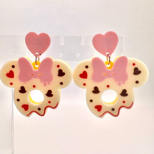 Minnie Donut Earrings