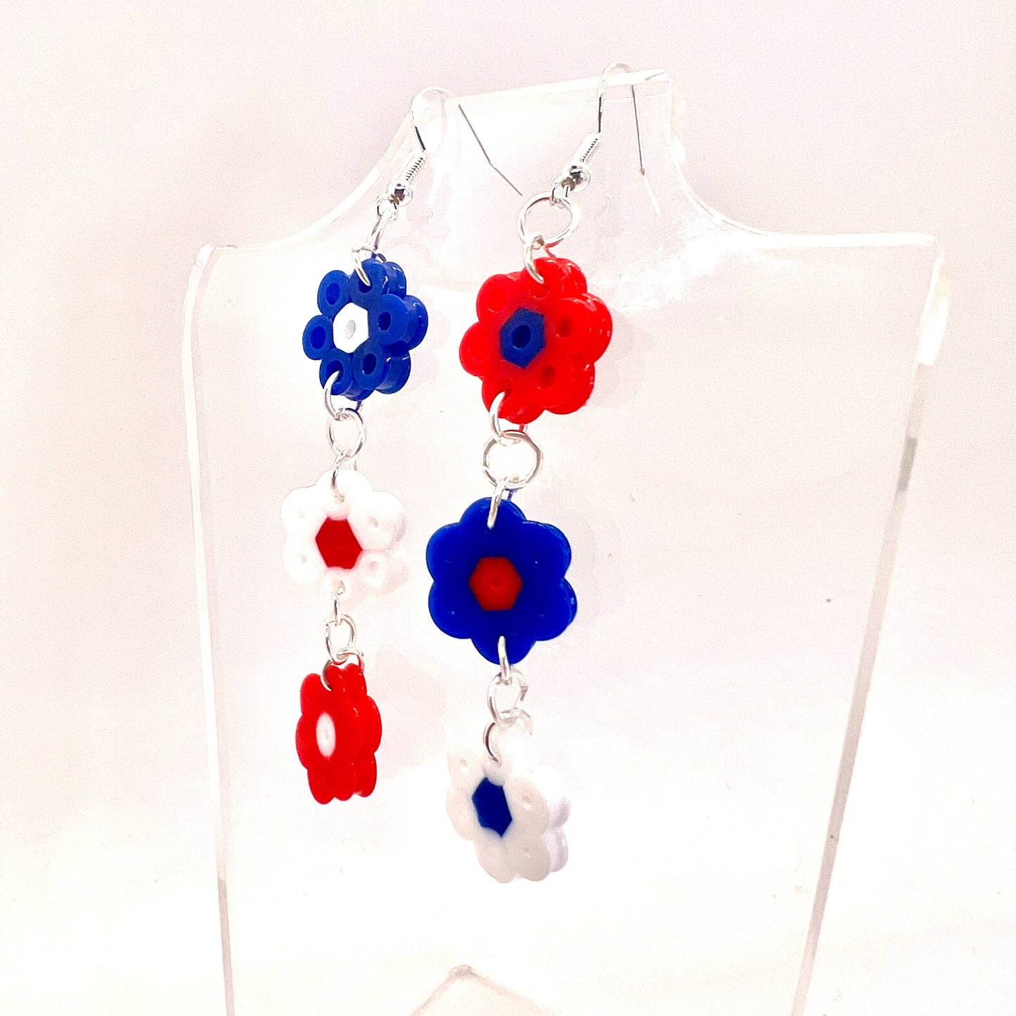 USA Flower Earrings