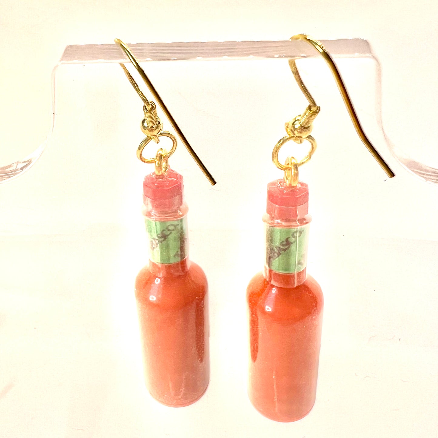 Tabasco Sauce Earrings