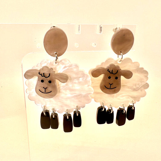 Sheep Earrings