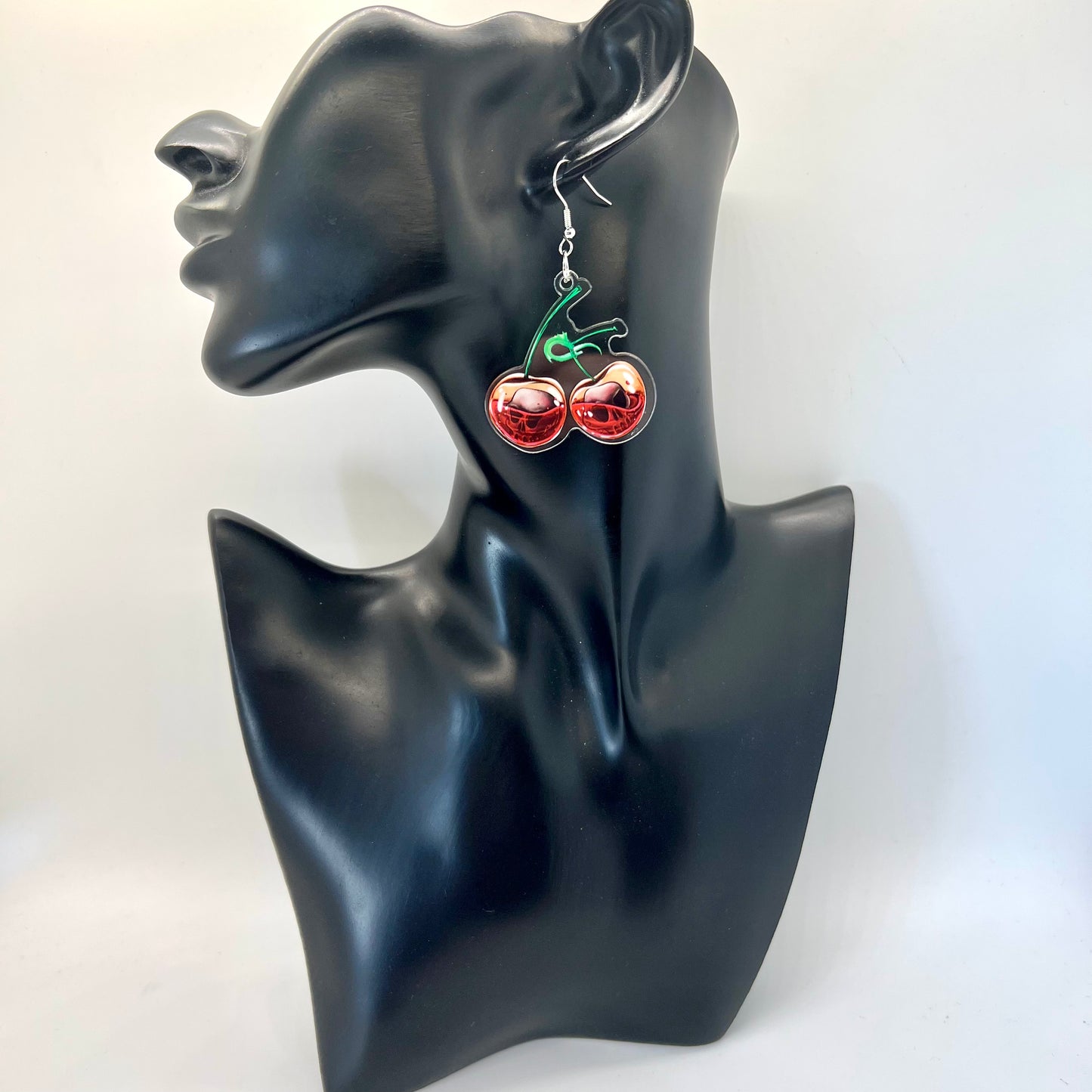 Cherry Skull Earrings