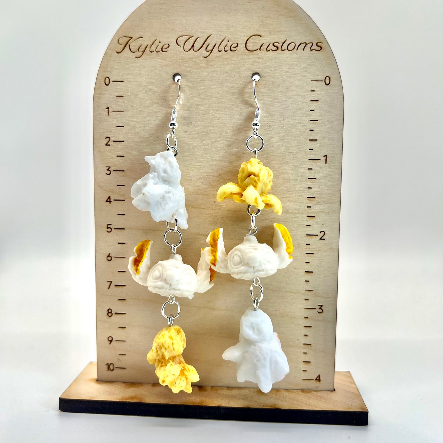 Character Popcorn Chain Earrings