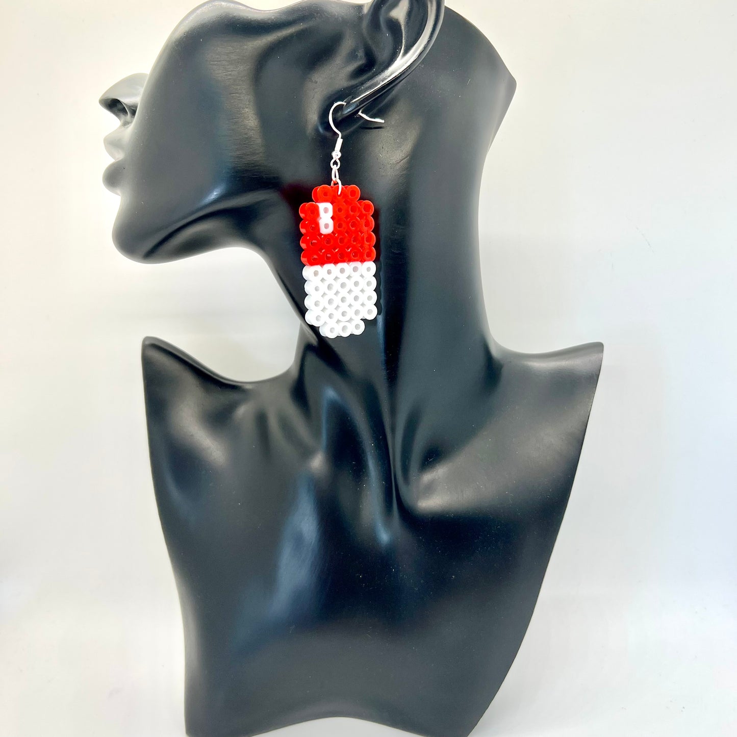 Happy Pill 8-Bit Earrings