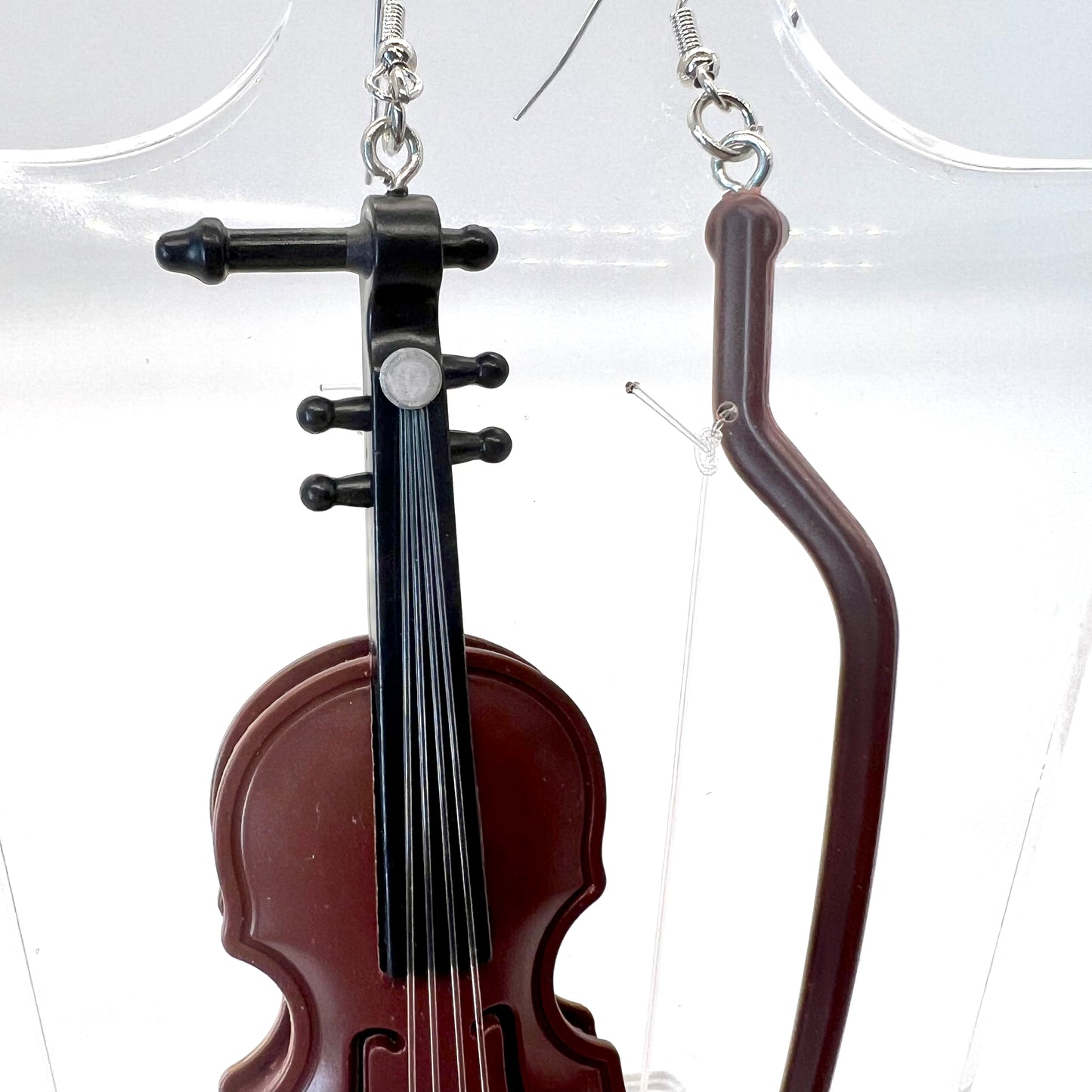 Violin Earrings