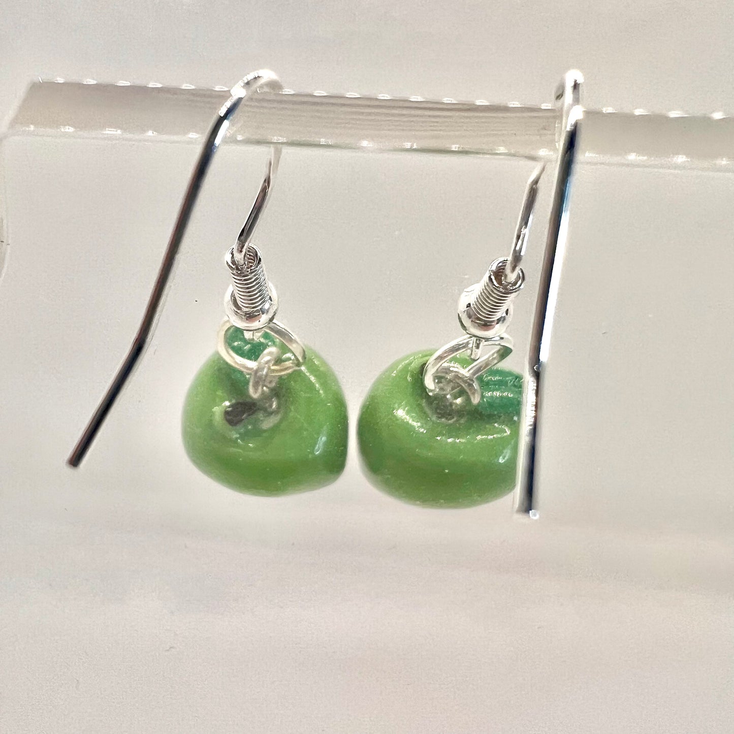 Green Apple Earrings