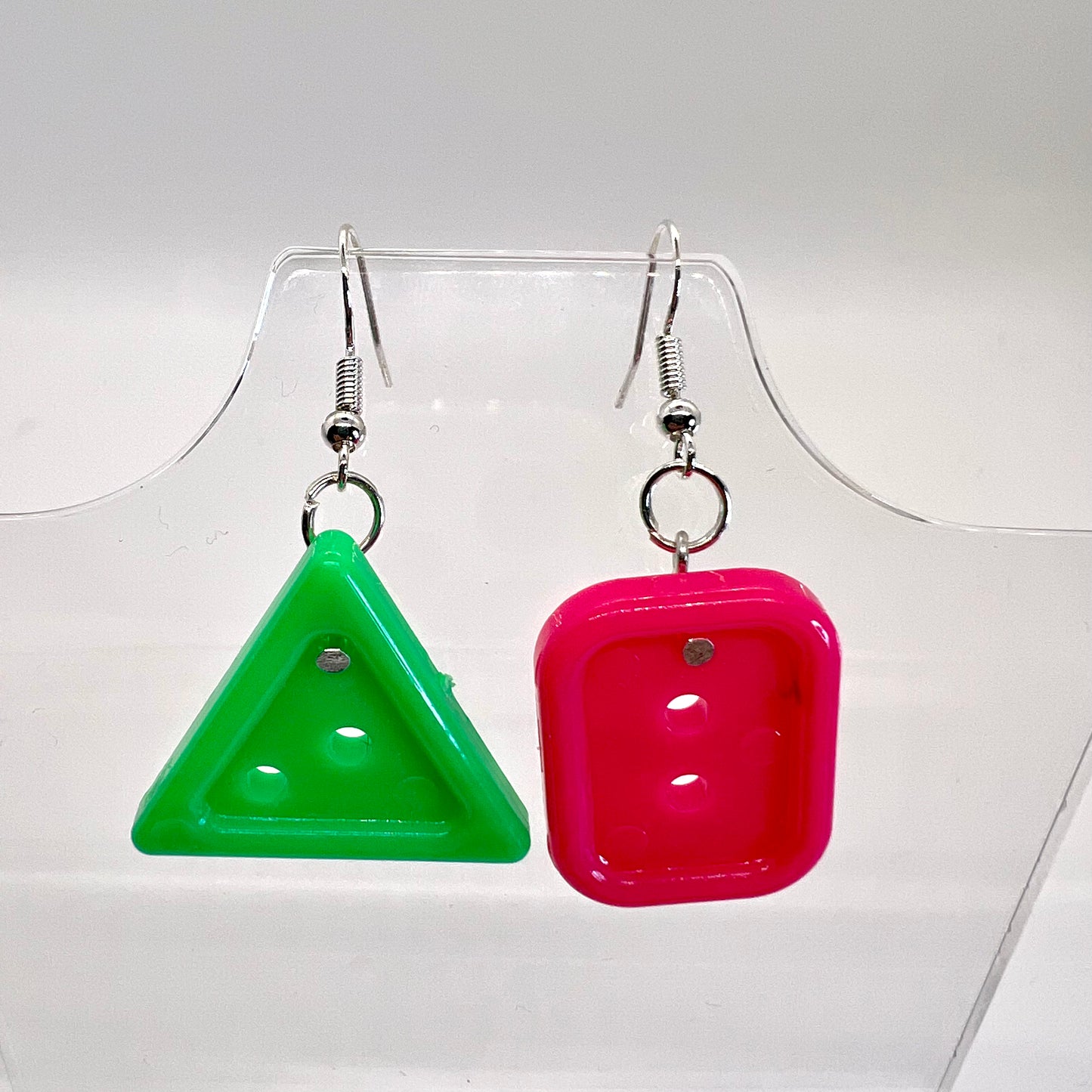 Button Earrings