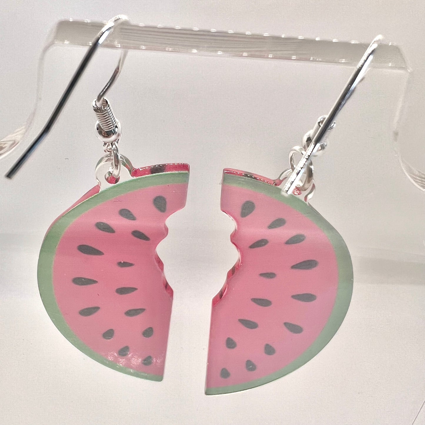 Large Watermelon Earrings