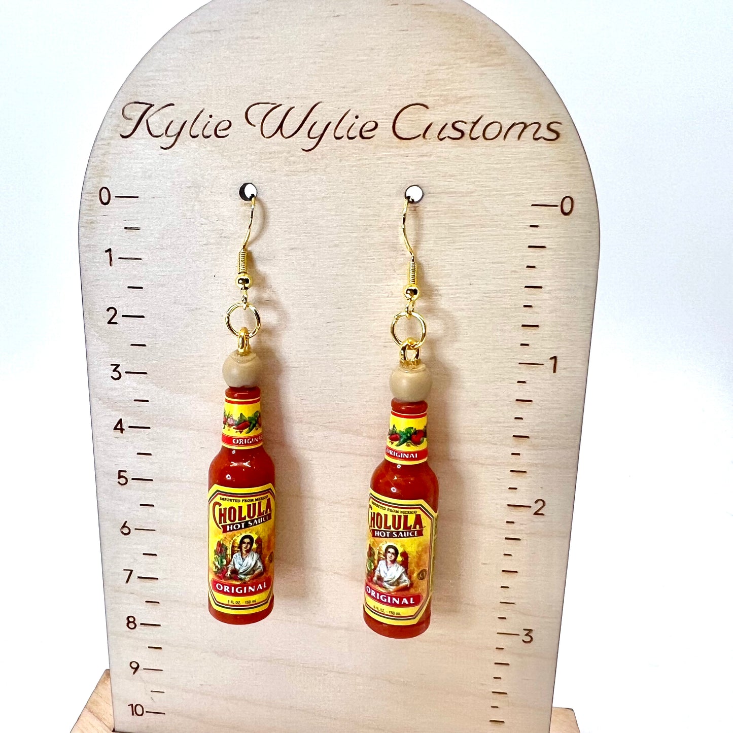 Cholula Hot Sauce Earrings