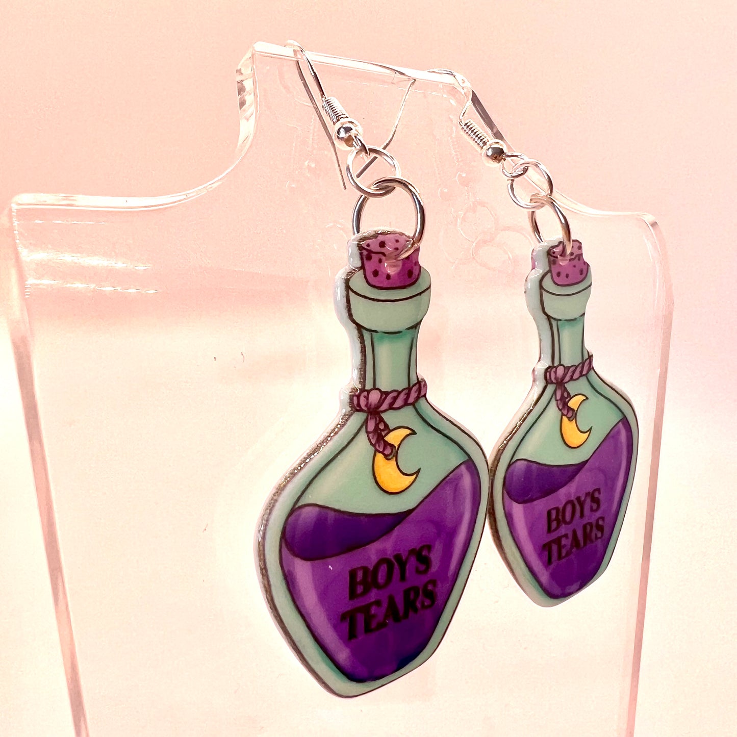 Boy Tears Earrings